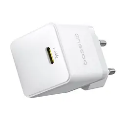 Мережевий зарядний пристрій Baseus Palm Fast Charger 1C 20W + Cable Type-C to Type-C білий P10111602213-01 - мініатюра 2