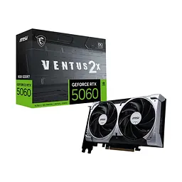 Відеокарта MSI GeForce RTX5060 8Gb VENTUS 2X OC (RTX 5060 8G VENTUS 2X OC) - мініатюра 5