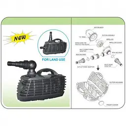 Помпа Resun EP-6000 ставкова фонтанна - мініатюра 2