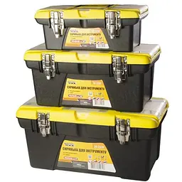 Комплект ящиків для інструментів переносних MasterTool 79-2004 13" x 16" x 19" 3 шт.