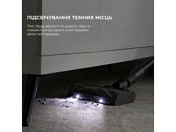 Вертикальний + ручний пилосос (2 в 1) Dreame R10 Pro Black - мініатюра 12