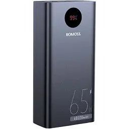 Зовнішній акумулятор Romoss PEA40 Pro 40000mAh 65W Black [PEA40-282-2133H] [120784] - мініатюра 2