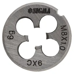 Плашка Sigma М8x1.0мм (1604201) - мініатюра 1