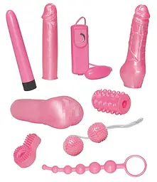 Набір секс-іграшок You2Toys Orion Candy Toy Set 9 предметів рожевий - мініатюра 2