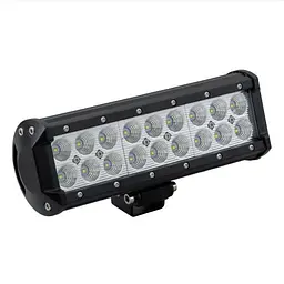 Світлодіодна балка фара LED / 230x80x70 mm / 54W / 3W x 18 / 10-30V / Ближнє світло (D-54W)