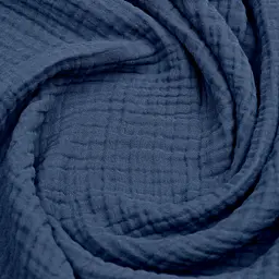 Наволочка Cosas Denim муслінова 40х60 см темно-синя (026Muslin_Denim_40x60) - мініатюра 4