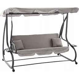 Садова гойдалка GardenLine KRE3095 Gray [144766] - мініатюра 2