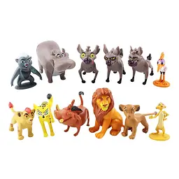 Набір фігурок Король Лев (The Lion King) — 12 шт