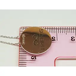 Срібне кольє Qvaliz. 908-00855 46 - мініатюра 4