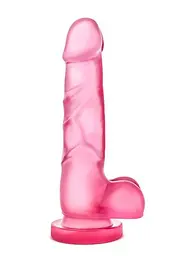 Фалоімітатор Blush B Yours Sweet N Hard, 17.8 см (рожевий)