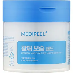 Пілінг-педи для обличчя Medi Peel Mooltox Glow Moisturizing Pad для зволоження та очищення шкіри 50 шт. 120 мл