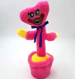 Танцюючий кактус Повторюшка монстр Кісі Місі з гри Poppy Playtime Huggy Wuggy співає пісні та повторює звуки UKC Dancing