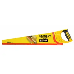 Ножівка по дереву Stanley Sharpcut L= 550 мм 7 зубів/1" (STHT20368-1) - мініатюра 3