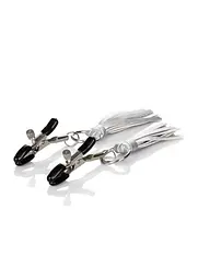 Зажимы для сосков Calexotics Playful Tassels (сріблястий) - мініатюра 2