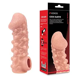 Насадка на член Kokos Cock Sleeve CS 010, S - мініатюра 8