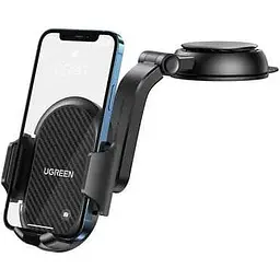 Кріплення для телефонів Ugreen LP405 Waterfall-Shaped Suction Cup Phone Mount чорний 20473