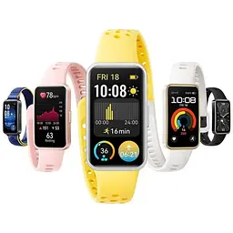 Розумний браслет - годинник Huawei Band 9 lemon yellow (55020BYD) жовтий - мініатюра 6