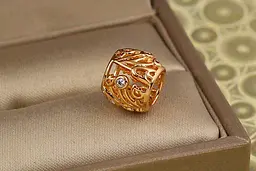 Кулон шарм Xuping Jewelry 8 мм золотистий