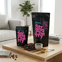 Кава в зернах NewTea Strong Cherry AA, 250 г - мініатюра 3