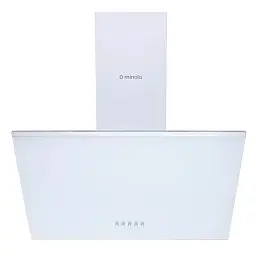 Витяжка декоративна похила Minola HDN 5222 WH/INOX 700 LED