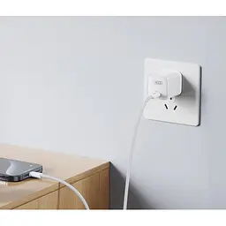 Мережевий зарядний пристрій XO L146 20W Single USB-C Charger Бежевий - мініатюра 4