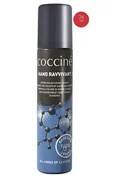 Спрей-фарба Coccine Ravvivant Nano для замші та нубуку, червона, 75 мл