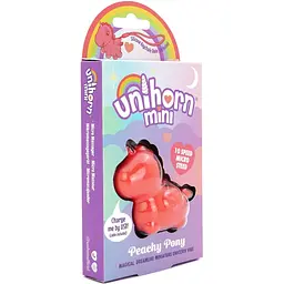 Вібратор-мінієдиноріжка Unihorn Mini - Peachy Pony - мініатюра 3