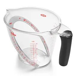 Мірна чаша Oxo Good Grips кутова 1 л прозора (1050588) - мініатюра 2