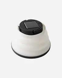Ліхтар кемпінговий Bo-Camp Seginius Solar Rechargeable 150 Lumen Чорний-Білий - мініатюра 4