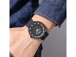 Чоловічий наручний годинник 2132BK Black Skmei acs0030246 - мініатюра 5
