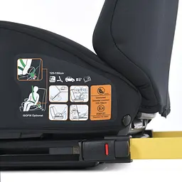 Автокрісло-бустер ME 1112 i-GO Black із кріпленням Isofix - мініатюра 5