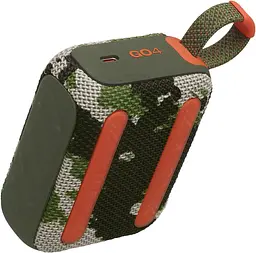 Портативна акустика JBL GO 4 бездротова камуфляж (JBLGO4SQUAD) - мініатюра 3
