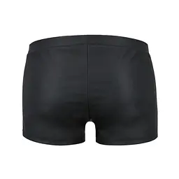Чоловічі шкіряні боксери з клапаном Passion 050 SHORT PATRICK XXL/XXXL Black - мініатюра 6