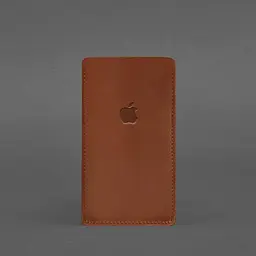 Шкіряний чохол для iPhone 11 Світло-коричневий Crazy Horse - мініатюра 4