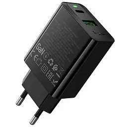 МЗП Hoco CS95A Leader PD30W+QC3.0 (1USB-A/1C) Black - мініатюра 4