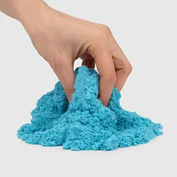 Кінетичний пісок Strateg Magic sand блакитний 200 г (39401-3) - мініатюра 3