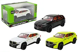 Машина AP74239 BMW XM 1:32 батареї, світло, звук, двері, що відкриваються, р.19.5x9x9 см АВТОПРОМ