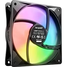 Вентилятор 120 мм, Light Wings LX, Black, 120х120х25 мм be quiet! teh0028678 - мініатюра 2