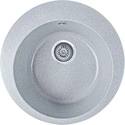 Мийка кухонна Valetti 7S гранітна 500x500 мм сіра - мініатюра 2