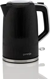 Електрочайник Gorenje 1.7 л Strix-контроль чорний матовий kuh0015400 - мініатюра 2