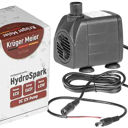 Помпа підйомна Kruger Meier HydroSpark 850 - міні насос 12V, 650 л/год - мініатюра 7