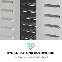 Дегідратор сушарка для овочів фруктів Klarstein Master Jerky 550 (10034546) - мініатюра 3