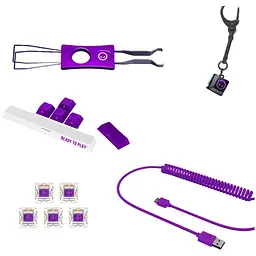 Клавіатура Lorgar KBP7075W Wireless Pro 75% Exploded White EN/UA (LRG-KBP7075W-WH-US) - мініатюра 9