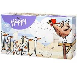 Носовички двошарові Bella Baby Happy, в асортименті, 100 шт. - мініатюра 3