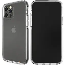 Протиударний чохол Gear4 Piccadilly D3O для iPhone 12 Pro Max (6.7") Black + Прозорий (702006066) - мініатюра 2