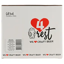 Набір пива Volynski Browar 4Rest, 4,4-5,8%, 6 л (12 шт. по 0,5 л) - мініатюра 3