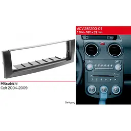 Перехідна рамка Mitsubishi Colt ACV 281200-01 - мініатюра 2