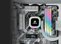 Модуль пам'яті Corsair DDR4 16Gb Vengeance RGB Pro SL White 3200MHz (CMH32GX4M2E3200C16W 1 of 2 kit) Б/в - мініатюра 5