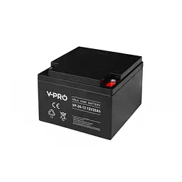 Акумуляторна батарея Volt Polska AGM VPRO 12 V 26 Ah VRLA