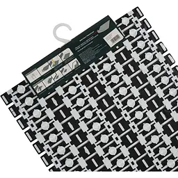 Килимок у ванну кімнату Eco Fabric смужка 69х40 см білий (6940-003) - мініатюра 6